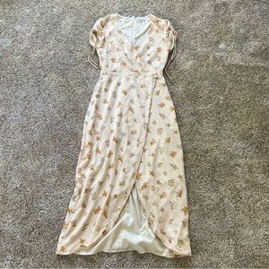 Madewell floral maxi dress